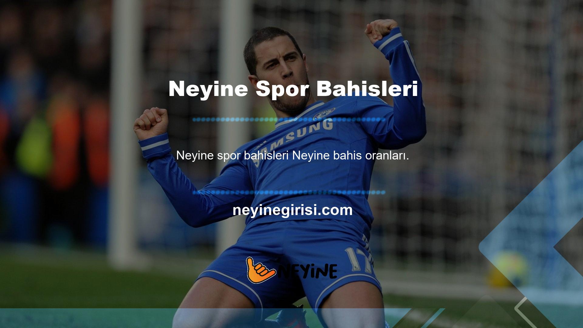 Neyine spor bahis oranları çok yüksek sınırlara ayarlanmıştır ve canlı bahis sitelerinde oyuncular ve oyuncular için ek fırsatlar yaratır